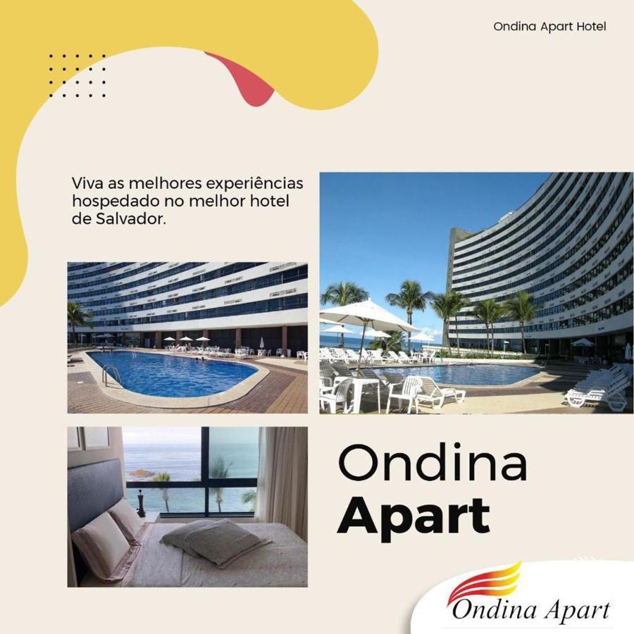 Apartamento Aconchegante Beira-Mar Ondina Salvador Bagian luar foto