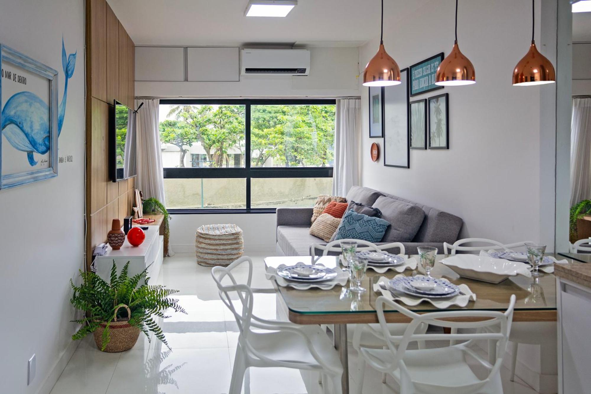 Apartamento Aconchegante Beira-Mar Ondina Salvador Bagian luar foto