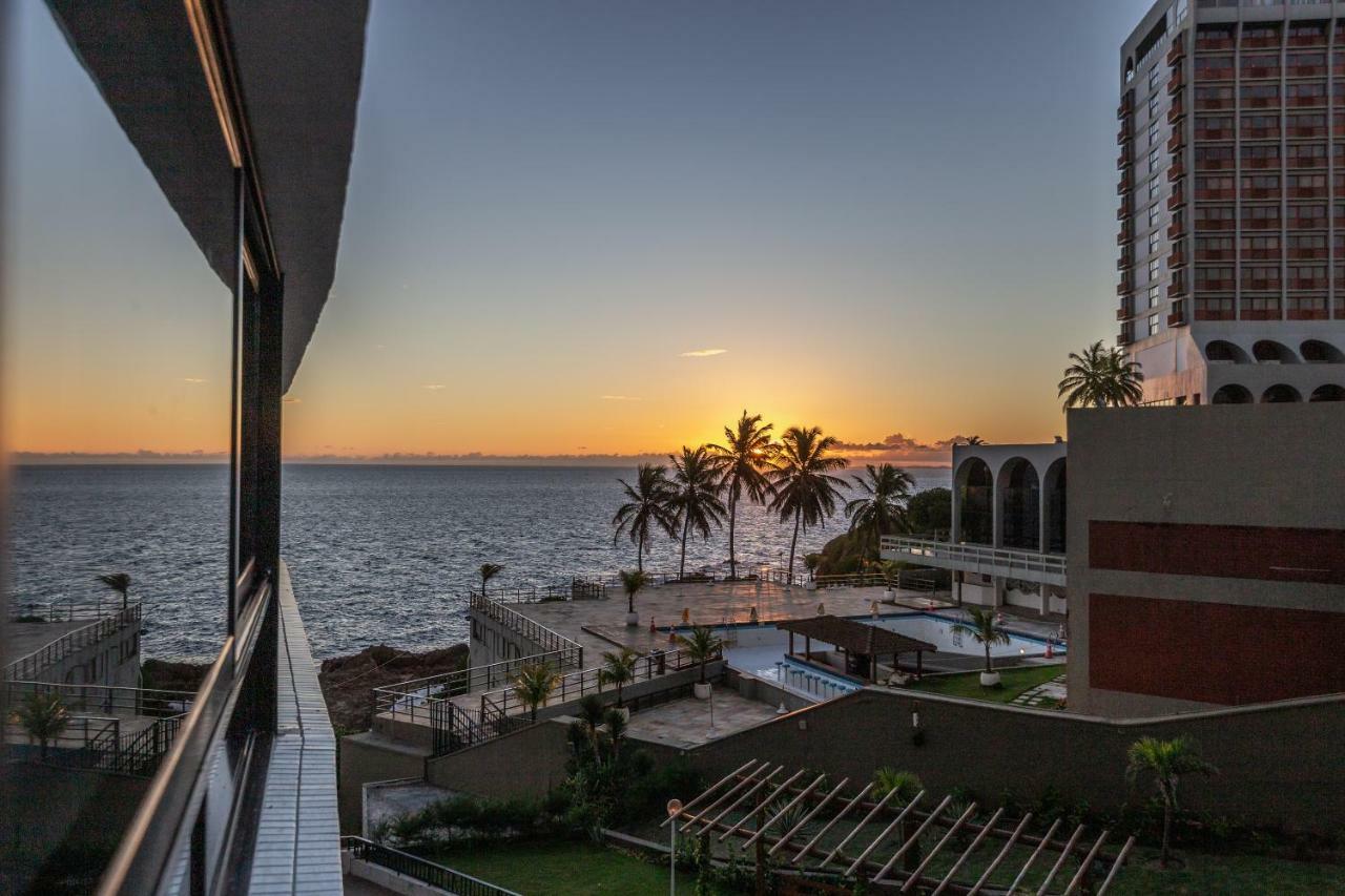 Apartamento Aconchegante Beira-Mar Ondina Salvador Bagian luar foto